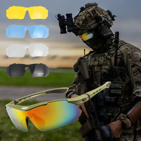 New Set Polarized Tactical Goggles